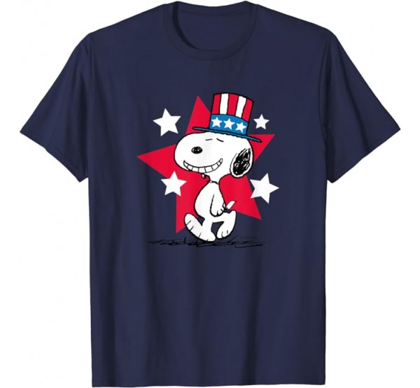 Peanuts - Snoopy Americana T-Shirt Peanuts - Snoopy Americana T-Shirt